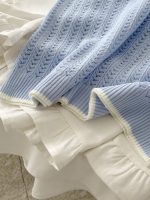 Pastel Knit Short Sleeve Polo Shirts - Image 3