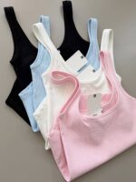 Ribbed Cotton Tank Tops Assorted Colors - Image 5