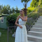 White Lace Maxi Dress
