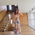 The Amalfi Tile Maxi Dress