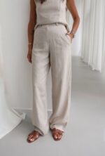 Natural beige linen set - Image 4