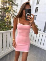 Pink Mini Dress