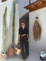 Black Crochet Beachwear Set - Image 4