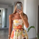 Sleeveless Floral Print Maxi Dress
