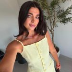 Light Yellow Button Front Linen Set