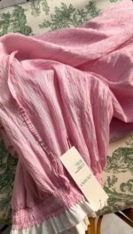 Pink Wide Leg Summer Pants - Image 3