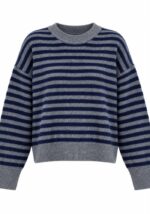Navy Striped Sweater
