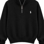 Ralph Lauren Black Quarter Zip Sweatshirt