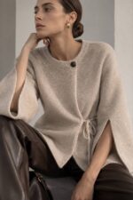 Beige Wool Jacket - Image 2