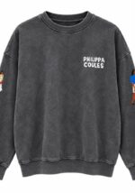 Philippa Coules Charcoal Graphic Sweatshirt