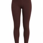 High Waist Brown Stirrup Leggings