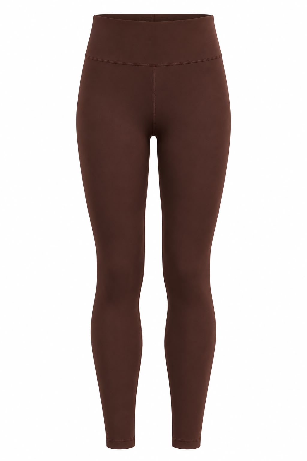 2d892800-23cb-4a9d-8f3f-94e03352c182.jpeg High Waisted Brown Leggings - Image 1