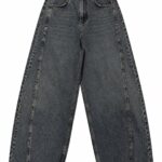 Vintage Wash Balloon Jeans