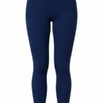 Navy High Waist Full Length Tights