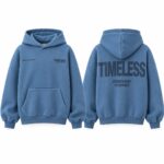 Timeless Everyday Stories Blue Hoodie