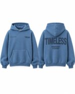 Timeless Everyday Stories Blue Hoodie