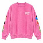 Philippa Coules Pink Graphic Sweatshirt