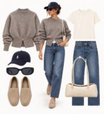 Mink Knit Zip Front Sweater - Image 2