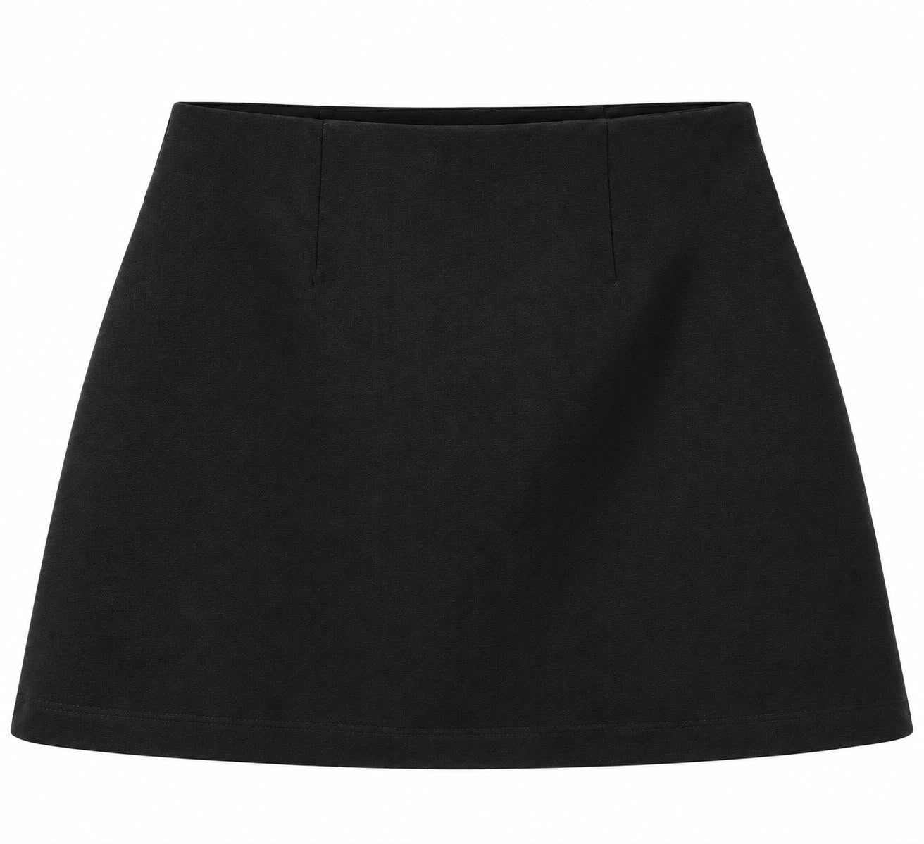 f181fb1e-ff7c-4991-90dc-82e08d2356c8 Black A-Line Mini Skort - Image 1