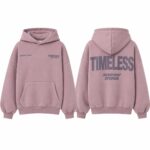 Timeless Everyday Stories Mauve Hoodie